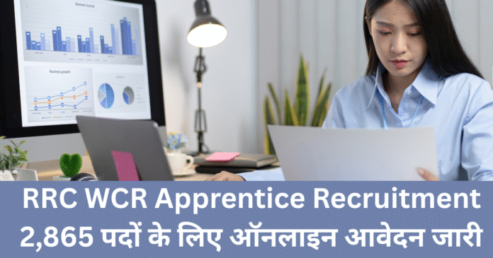 IBPS RRB भर्ती 2025 कुल 13217 पदों पर आवेदन शुरू (2) RRC WCR Apprentice Recruitment 2,865 पदों के लिए ऑनलाइन आवेदन जारी