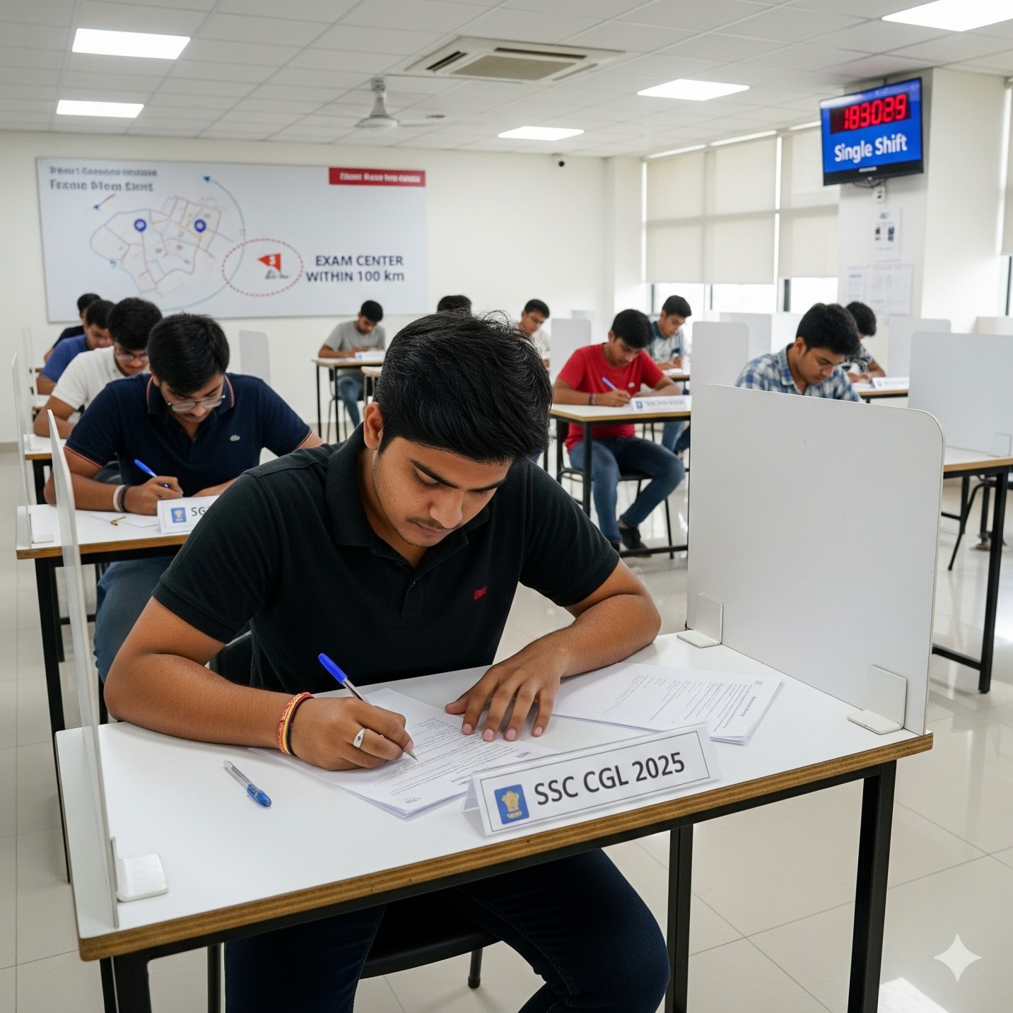 SSC CGL Update 2025: अब एकल शिफ्ट में होगी परीक्षा, 100 किमी के अंदर मिलेगा एग्जाम सेंटर